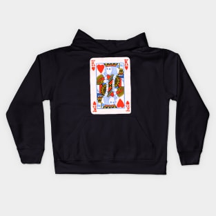 King of Hearts Kids Hoodie